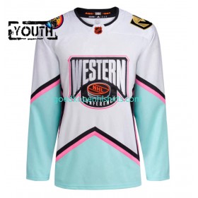 Vegas Golden Knights 2023 All-Star Adidas Wit Authentic Shirt - Kinderen